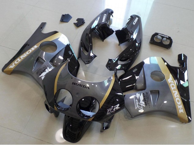 Affordable 1991-1998 Grey Black Honda CBR250RR MC22 Motorcycle Fairings Kits Affordable 1991-1998 Grey Black Honda CBR250RR MC22 Motorcycle Fairings Kits