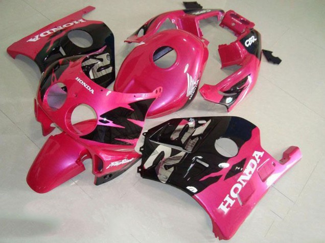 Affordable 1991-1998 Black Pink Honda CBR250RR MC22 Motorbike Fairing Affordable 1991-1998 Black Pink Honda CBR250RR MC22 Motorbike Fairing