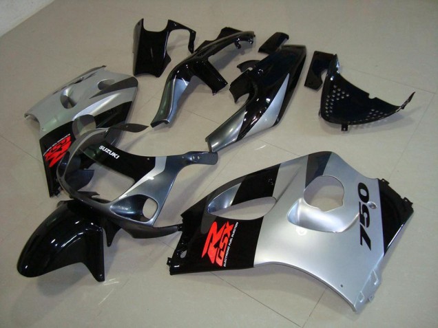 Affordable 1996-2000 Silver Suzuki GSXR 600 Motorcycle Fairing Affordable 1996-2000 Silver Suzuki GSXR 600 Motorcycle Fairing