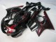 Affordable 1995-1998 Black Red Flame Honda CBR600 F3 Bike Fairings
