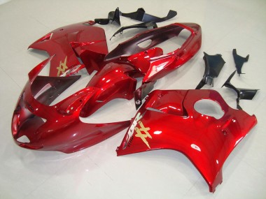 Affordable 1996-2007 Red Honda CBR1100XX Motorcycle Fairing Kits & Plastic Bodywork MF3210