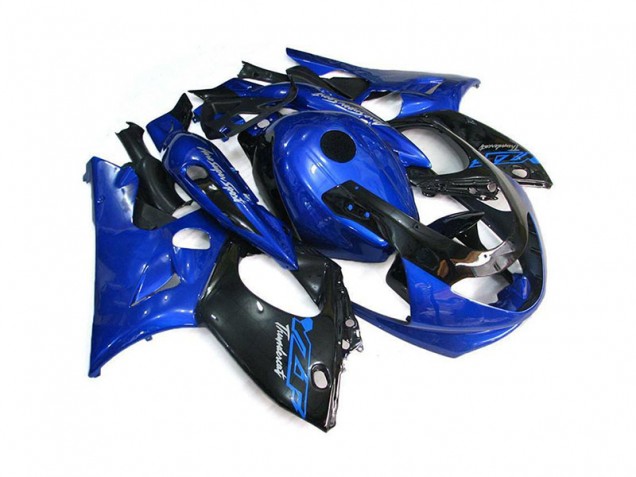 Affordable 1994-2007 Blue Black Yamaha YZF600R Thundercat Motor Bike Fairings