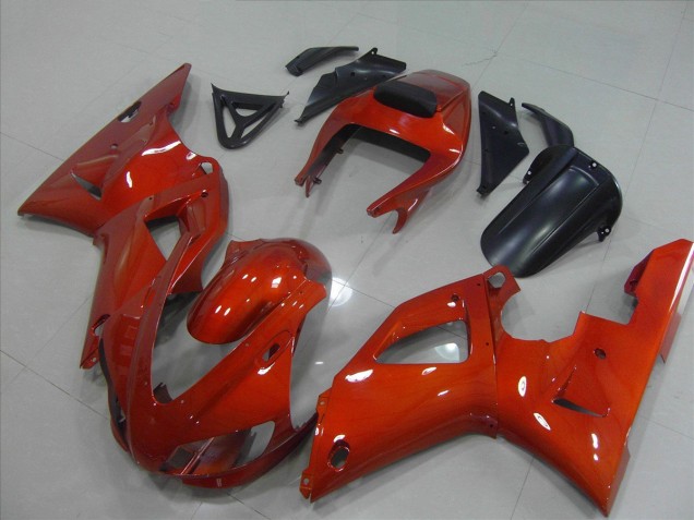 Affordable 1998-1999 Dark Orange Yamaha YZF R1 Motorcycle Fairing Affordable 1998-1999 Dark Orange Yamaha YZF R1 Motorcycle Fairing