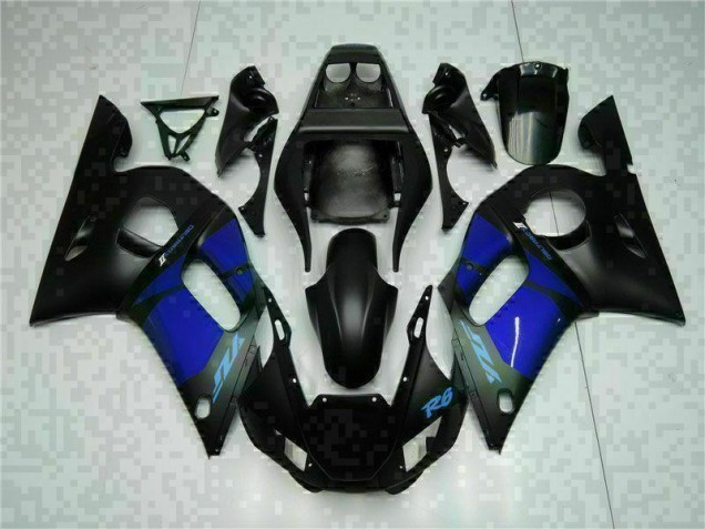 Affordable 1998-2002 Blue Black Yamaha YZF R6 Bike Fairing Kit Affordable 1998-2002 Blue Black Yamaha YZF R6 Bike Fairing Kit