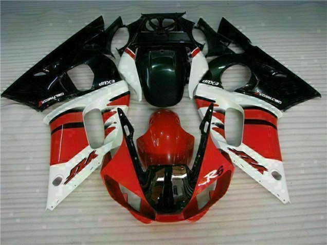 Affordable 1998-2002 Red Black Yamaha YZF R6 Motorcycle Bodywork Affordable 1998-2002 Red Black Yamaha YZF R6 Motorcycle Bodywork