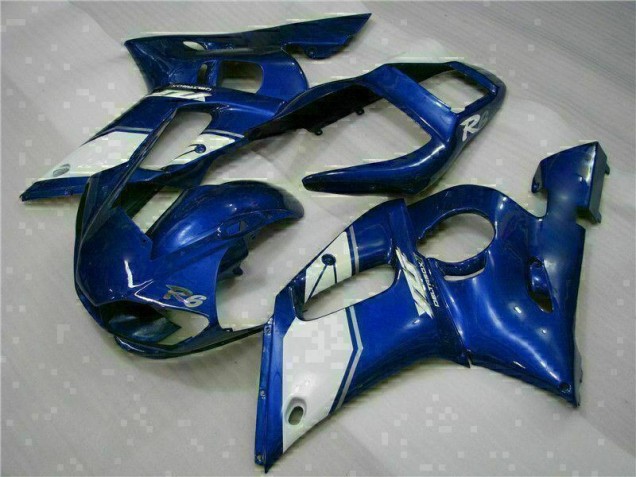 Affordable 1998-2002 Blue Yamaha YZF R6 Motor Bike Fairings Affordable 1998-2002 Blue Yamaha YZF R6 Motor Bike Fairings