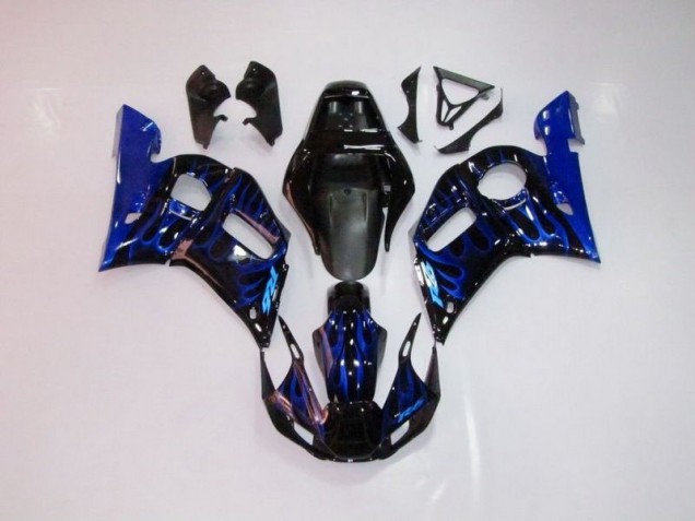 Affordable 1998-2002 Blue Flame Yamaha YZF R6 Motorcycle Fairings Affordable 1998-2002 Blue Flame Yamaha YZF R6 Motorcycle Fairings