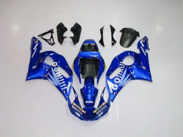 Affordable 1998-2002 Blue White Go Motul Yamaha YZF R6 Motorcycle Bodywork Affordable 1998-2002 Blue White Go Motul Yamaha YZF R6 Motorcycle Bodywork