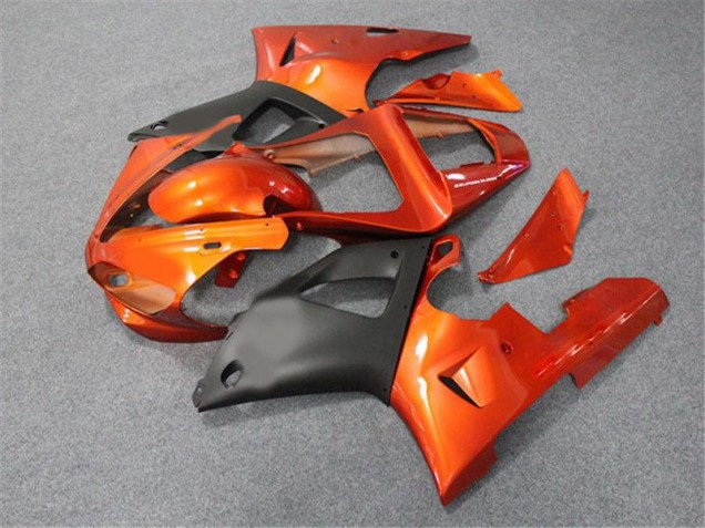 Affordable 2000-2001 Orange Black Yamaha YZF R1 Motorcycle Fairings Kit Affordable 2000-2001 Orange Black Yamaha YZF R1 Motorcycle Fairings Kit