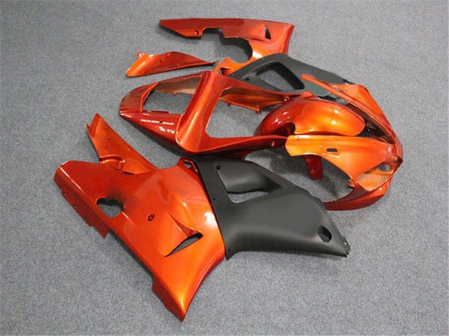 Affordable 2000-2001 Orange Black Yamaha YZF R1 Motorcycle Fairings Kit Affordable 2000-2001 Orange Black Yamaha YZF R1 Motorcycle Fairings Kit