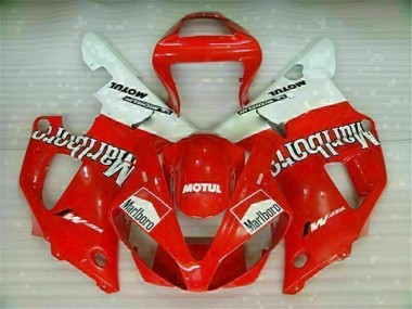 Affordable 2000-2001 Red Yamaha YZF R1 Motorcycle Replacement Fairings & Bodywork