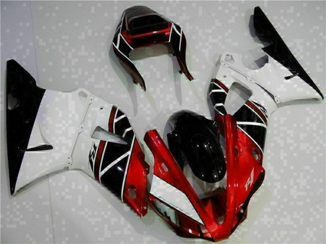 Affordable 2000-2001 Red Yamaha YZF R1 Motorcycle Fairing