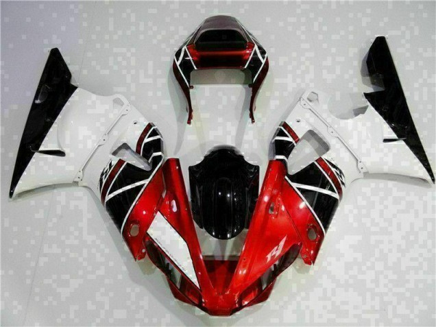 Affordable 2000-2001 Red Yamaha YZF R1 Motorcycle Fairing
