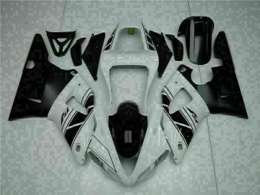 Affordable 2000-2001 White Yamaha YZF R1 Motorbike Fairing & Bodywork