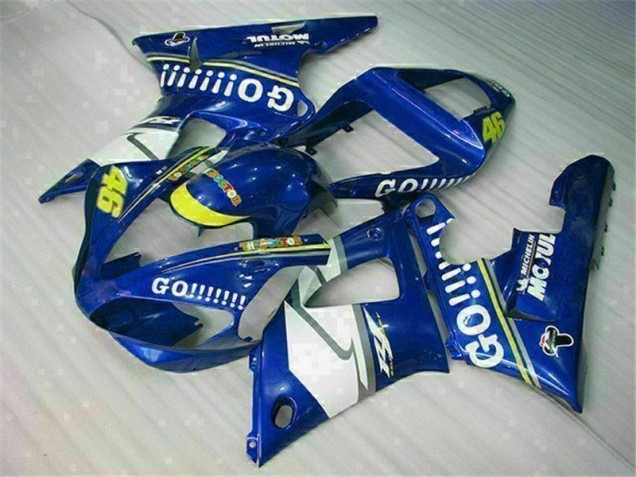 Affordable 2000-2001 Blue Yamaha YZF R1 Motor Bike Fairings Affordable 2000-2001 Blue Yamaha YZF R1 Motor Bike Fairings