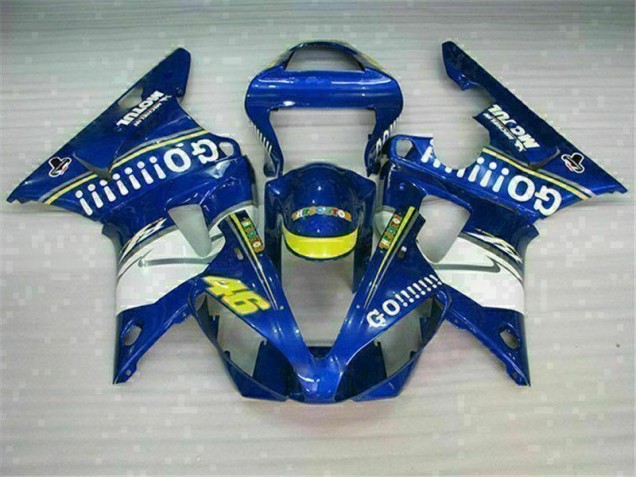 Affordable 2000-2001 Blue Yamaha YZF R1 Motor Bike Fairings Affordable 2000-2001 Blue Yamaha YZF R1 Motor Bike Fairings