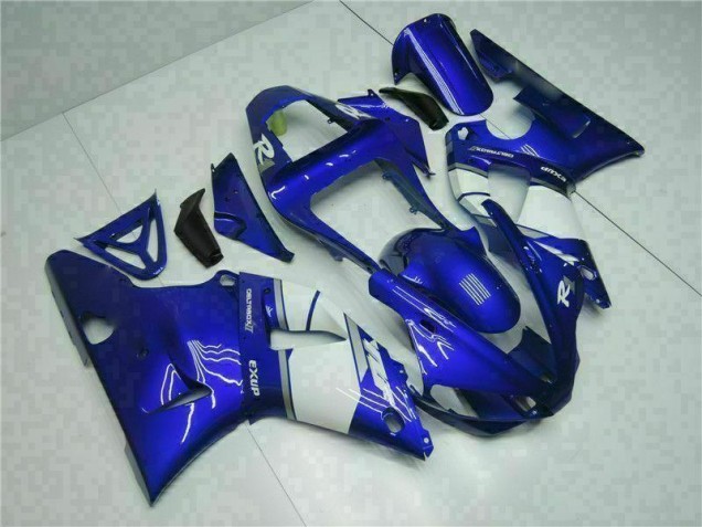 Affordable 2000-2001 Blue Yamaha YZF R1 Motorcycle Fairings Kit Affordable 2000-2001 Blue Yamaha YZF R1 Motorcycle Fairings Kit