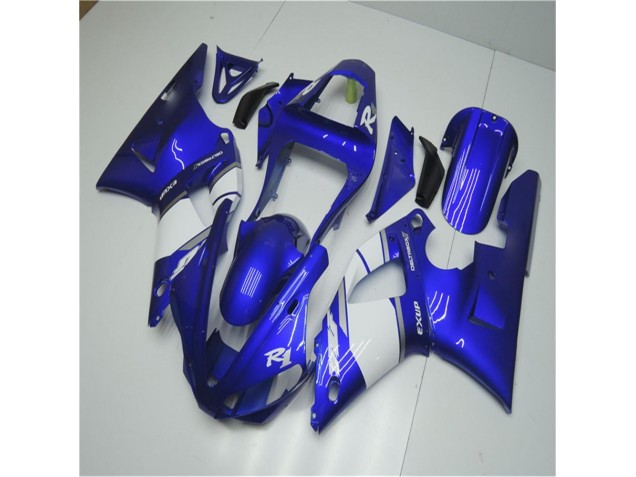 Affordable 2000-2001 Blue White Yamaha YZF R1 Motorcycle Fairings Affordable 2000-2001 Blue White Yamaha YZF R1 Motorcycle Fairings