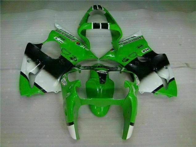 Affordable 2000-2002 Green Black Kawasaki ZX6R Motorbike Fairing Affordable 2000-2002 Green Black Kawasaki ZX6R Motorbike Fairing