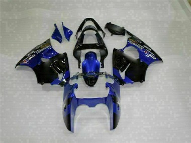 Affordable 2000-2002 Blue Kawasaki ZX6R Replacement Motorcycle Fairings