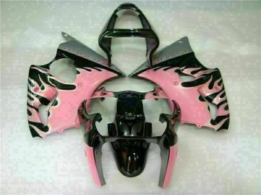 Affordable 2000-2002 Pink Kawasaki ZX6R Motorcycle Fairing