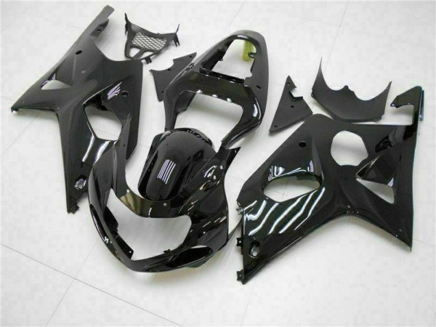 Affordable 2000-2002 Glossy Black Suzuki GSXR 1000 Motorbike Fairing Affordable 2000-2002 Glossy Black Suzuki GSXR 1000 Motorbike Fairing