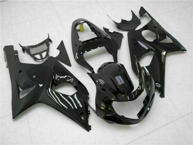 Affordable 2000-2002 Glossy Black Suzuki GSXR 1000 Motorbike Fairing Affordable 2000-2002 Glossy Black Suzuki GSXR 1000 Motorbike Fairing