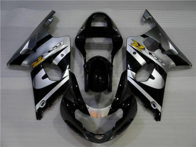 Affordable 2000-2002 Silver Black Suzuki GSXR 1000 Motor Fairings Affordable 2000-2002 Silver Black Suzuki GSXR 1000 Motor Fairings