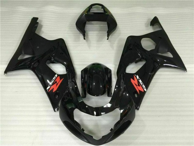 Affordable 2000-2002 Black Suzuki GSXR 1000 Motorcylce Fairings Affordable 2000-2002 Black Suzuki GSXR 1000 Motorcylce Fairings