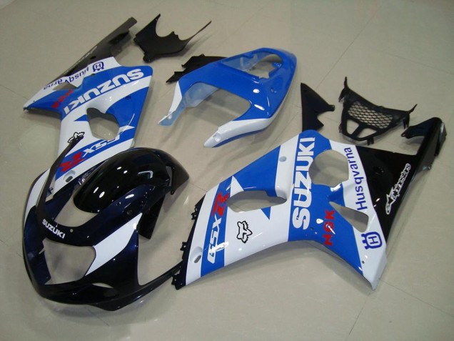 Affordable 2000-2002 Blakc Blue White Suzuki GSXR 1000 Motorcycle Replacement Fairings Affordable 2000-2002 Blakc Blue White Suzuki GSXR 1000 Motorcycle Replacement Fairings
