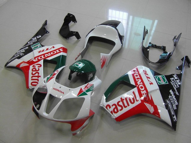 Affordable 2000-2006 Castrol Honda VTR1000 Motorcycle Fairings Kit Affordable 2000-2006 Castrol Honda VTR1000 Motorcycle Fairings Kit