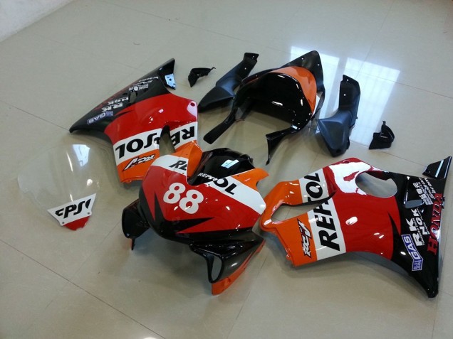 Affordable 2001-2003 Race Repsol 88 Honda CBR600 F4i Motorcyle Fairings Affordable 2001-2003 Race Repsol 88 Honda CBR600 F4i Motorcyle Fairings