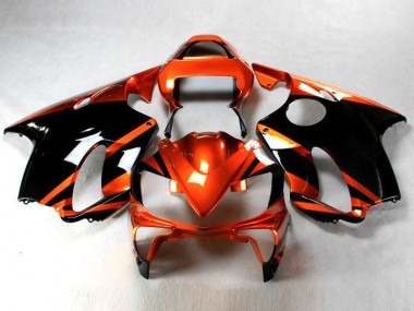 Affordable 2001-2003 Orange Black Honda CBR600 F4i Motorcycle Fairing Kits & Plastic Bodywork MF1472