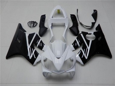 Affordable 2001-2003 White Black Honda CBR600 F4i Motorcycle Fairing Kits & Plastic Bodywork MF1478
