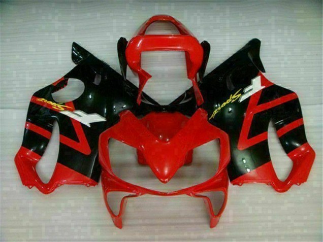 Affordable 2001-2003 Red Black Honda CBR600 F4i Motorcycle Fairings Kits