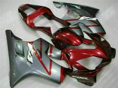 Affordable 2001-2003 Red Silver Honda CBR600 F4i Motorcycle Fairing Kits & Plastic Bodywork MF1481