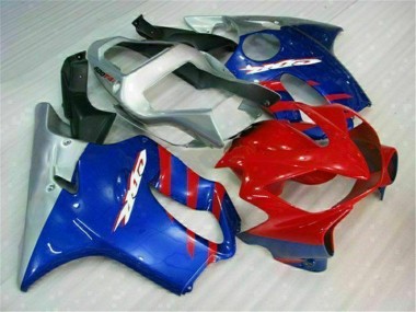 Affordable 2001-2003 Blue Red Honda CBR600 F4i Motorbike Fairings