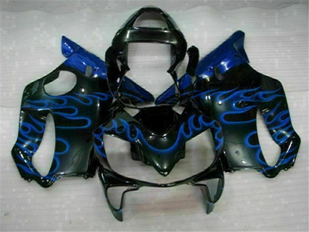 Affordable 2001-2003 Blue Flames Honda CBR600 F4i Bike Fairings