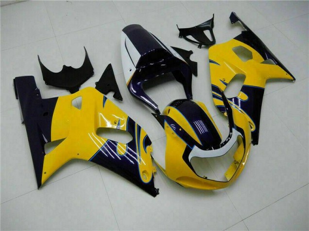 Affordable 2001-2003 Yellow Suzuki GSXR 600/750 Bike Fairings Affordable 2001-2003 Yellow Suzuki GSXR 600/750 Bike Fairings