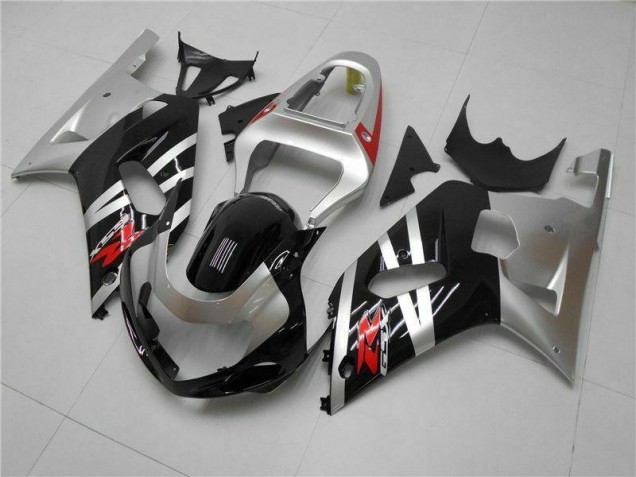 Affordable 2001-2003 Silver Suzuki GSXR 600/750 Motorcycle Fairings Kits Affordable 2001-2003 Silver Suzuki GSXR 600/750 Motorcycle Fairings Kits