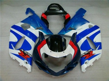 Affordable 2001-2003 Blue Suzuki GSXR 600/750 Motor Fairings