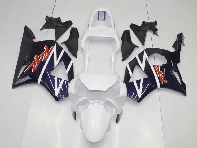 Affordable 2002-2003 Dark Blue White Honda CBR900RR 954 Motorcycle Replacement Fairings