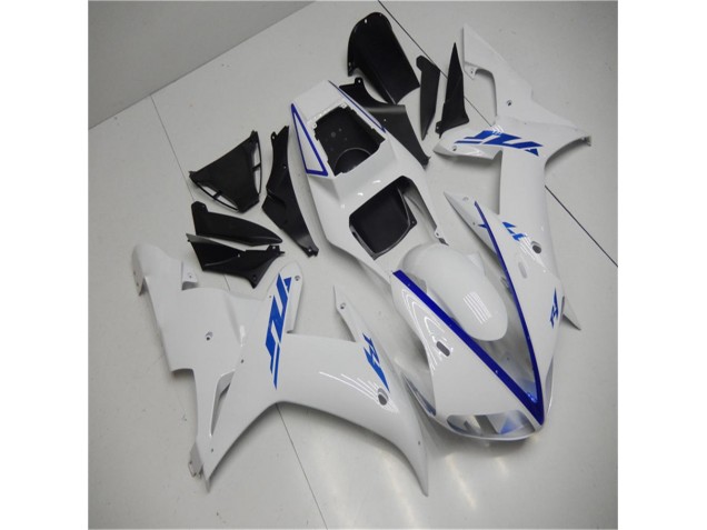 Affordable 2002-2003 White Yamaha YZF R1 Motorcycle Fairing Affordable 2002-2003 White Yamaha YZF R1 Motorcycle Fairing