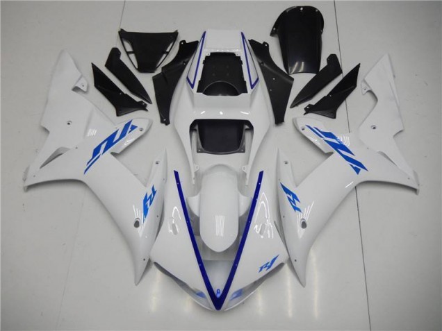 Affordable 2002-2003 White Yamaha YZF R1 Motorcycle Fairing Affordable 2002-2003 White Yamaha YZF R1 Motorcycle Fairing