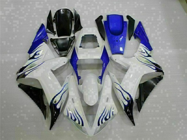 Affordable 2002-2003 White Yamaha YZF R1 Motorbike Fairings Affordable 2002-2003 White Yamaha YZF R1 Motorbike Fairings
