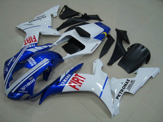 Affordable 2002-2003 Blue White Yamaha YZF R1 Motorcycle Fairings Kit Affordable 2002-2003 Blue White Yamaha YZF R1 Motorcycle Fairings Kit