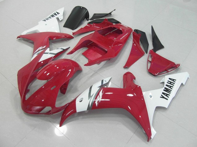 Affordable 2002-2003 Red White Yamaha YZF R1 Bike Fairings Affordable 2002-2003 Red White Yamaha YZF R1 Bike Fairings