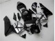 Affordable 2003-2004 Black Silver Honda CBR600RR Bike Fairing Affordable 2003-2004 Black Silver Honda CBR600RR Bike Fairing