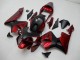 Affordable 2003-2004 Red Black Honda CBR600RR Motor Fairings Affordable 2003-2004 Red Black Honda CBR600RR Motor Fairings