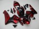 Affordable 2003-2004 Red Black Honda CBR600RR Motor Fairings Affordable 2003-2004 Red Black Honda CBR600RR Motor Fairings